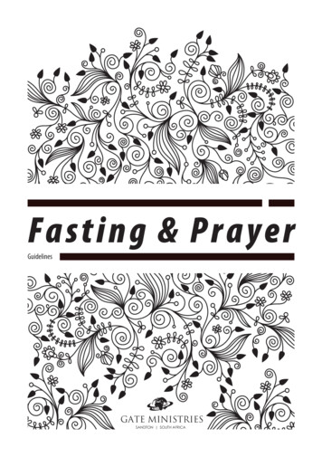 Fasting & Prayer - Gate Sandton