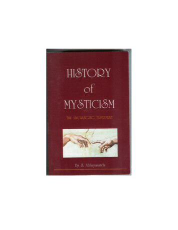 History Of Mysticism Revised 2012 - AbundantHope 
