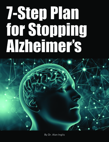 7-Step Plan For Stopping Alzheimer’s