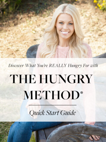 Hungry Method Quick Start Guide