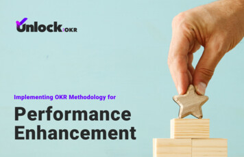Implementing OKR Methodology For Performance Enhancement