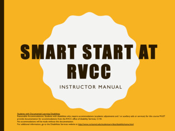 SMART START AT RVCC - Skillscommons 