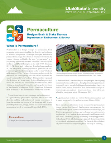 Permaculture - Extension.usu.edu