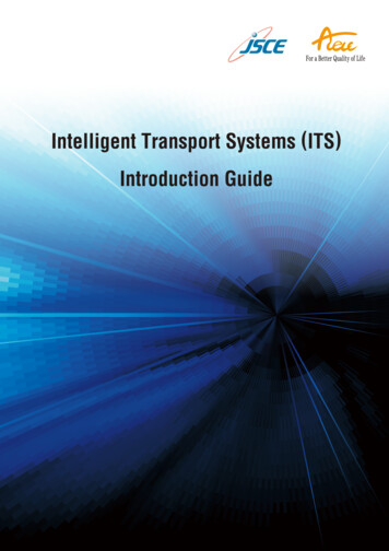 Intelligent Transport Systems (ITS) - Japan Society Of .