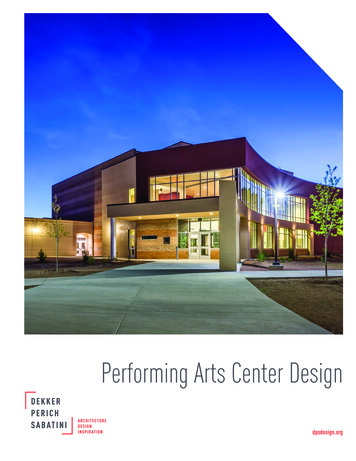 Performing Arts Center Design