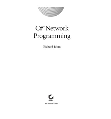 C# Network Programming - .e-bookshelf.de
