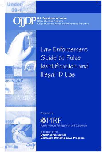 Law Enforcement Guide To False ID And Illegal ID Use