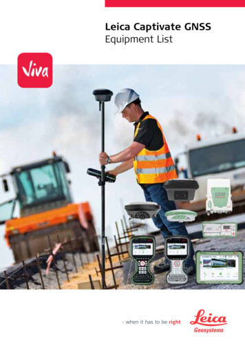 Leica Captivate GNSS - Echo Surveying