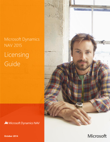 Licensing Guide - Microsoft