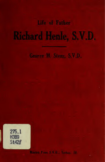 Richard Henle. S