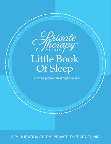 Little Book Of Sleep