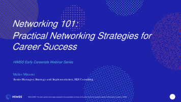 Networking 101: Practical Networking Strategies For 
