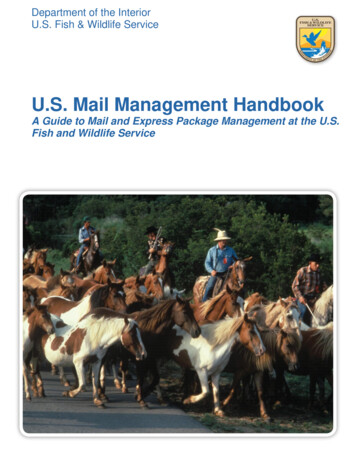 U.S. Mail Management Handbook - FWS