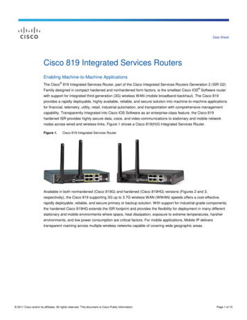 Cisco 819 Integrated Services Routers - Images10.newegg 
