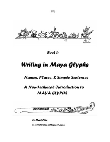 Writing In Maya Glyphs - FAMSI