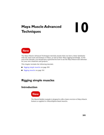 Maya Muscle Advanced Techniques - Autodesk