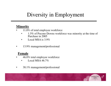 Diversity In Employment - PA.Gov
