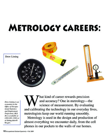Metrology Careers: Jobs For Good Measure