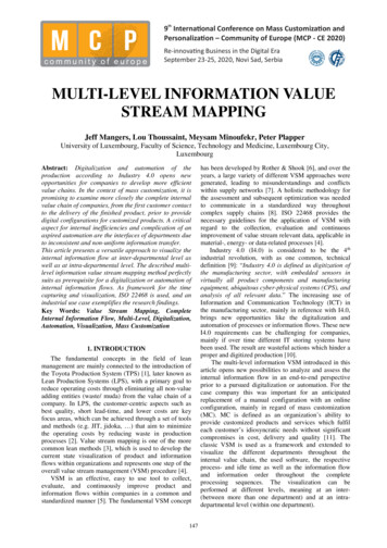 Multi-Level Information Value Stream Mapping