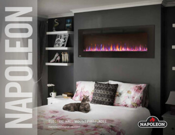 ELECTRIC WALL MOUNT FIREPLACES Napoleonfireplaces