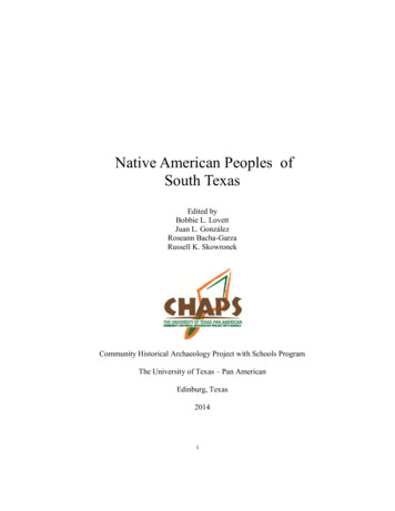 Native American Peoples Of South Texas