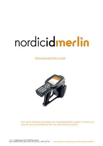 TROUBLESHOOTING GUIDE - Nordic ID Oyj