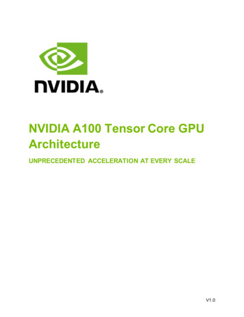 NVIDIA A100 Tensor Core GPU Architecture