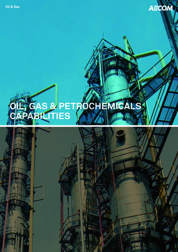Oil, Gas & Petrochemicals Capabilities - Aecom