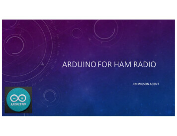 ARDUINO FOR HAM RADIO - Portcars 