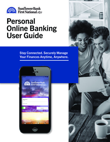Personal Online Banking User Guide