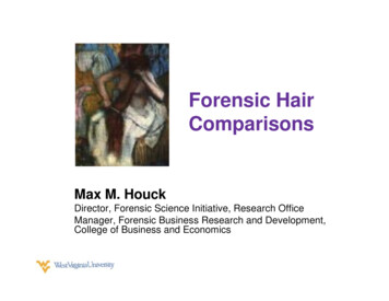 Forensic Hair Comparisons - National Academies