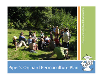Piper’s Orchard Permaculture Plan