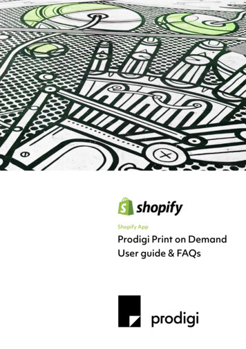 Shopify App Prodigi Print On Demand User Guide & FAQs