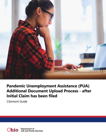 Pandemic Unemployment Assistance (PUA) Additional 