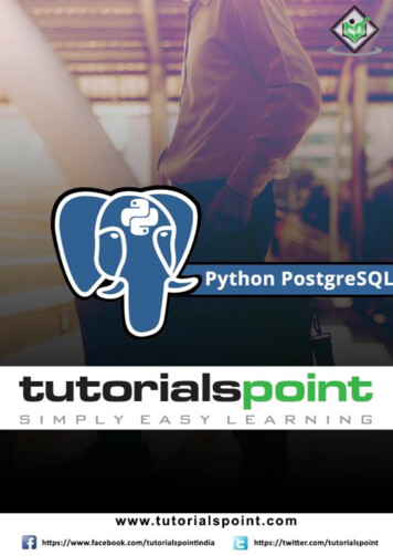Python PostgreSQL Tutorial - Biggest Online Tutorials Library