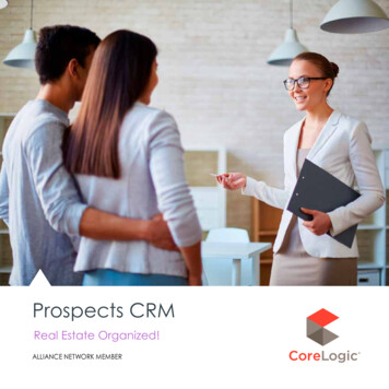Prospects CRM - CoreLogic