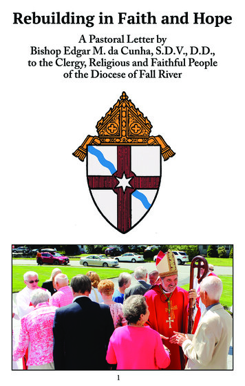 Rebuilding In Faith And Hope - Fall River Diocese