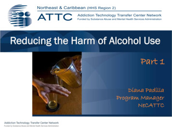 Reducing The Harm Of Alcohol Use - Attchub 