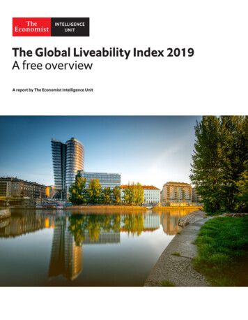 The Global Liveability Index 2019 A Free Overview