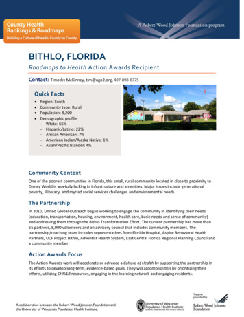 BITHLO, FLORIDA - Healthy Places By Design