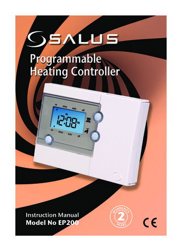 Programmable Heating Controller - SALUS Controls