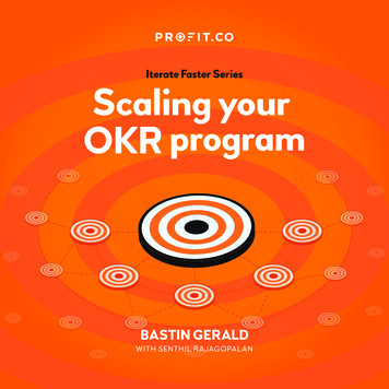 Iterate Faster Series Scaling Your OKR Program