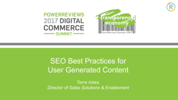 User Generated Content SEO Best Practices For