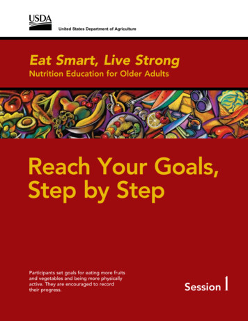 Reach Your Goals, Step By Step - USDA