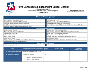 Hays Consolidated Independent School District