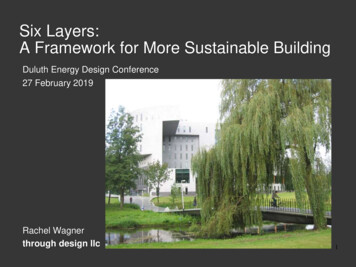 Six Layers: A Framework For More Sustainable Building