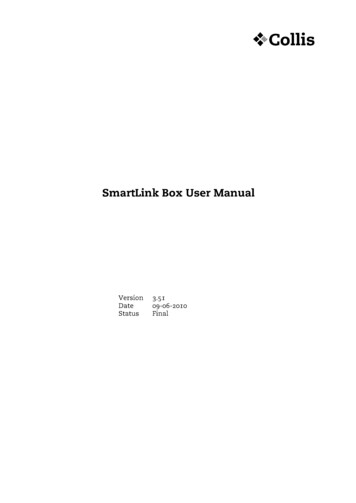 SmartLink Box User Manual