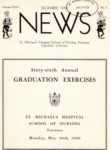 St. Michael's Hospital School Of Nursing, Alumnae News, December 1960