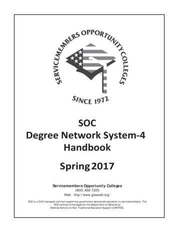 SOC Degree Network System-4 Handbook - LiveHelpNow