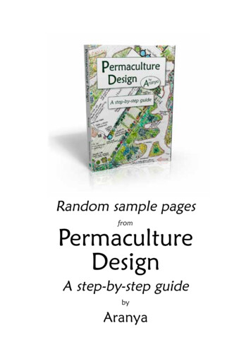 Step By Step Guide To Permaculture Design Samples